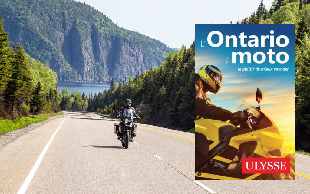 Zabel Bourbeau, L’Ontario à moto