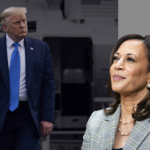 Donald Trump et Kamala Harris.