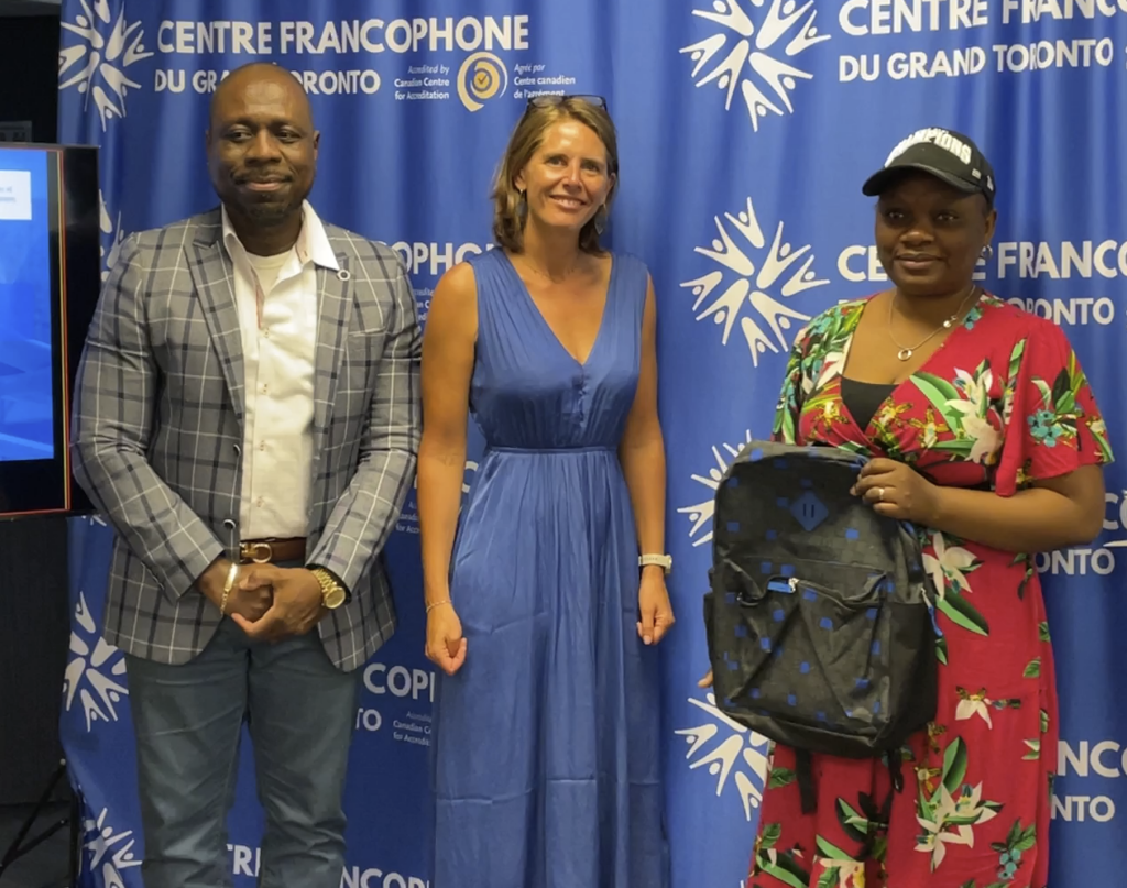 kits scolaires, Centre francophone