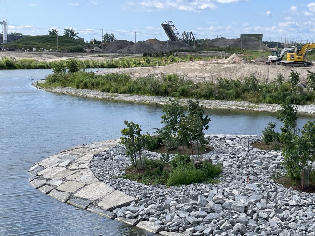 Port Lands, rivière Don