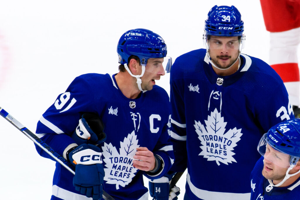 John Tavares et Auston Matthews