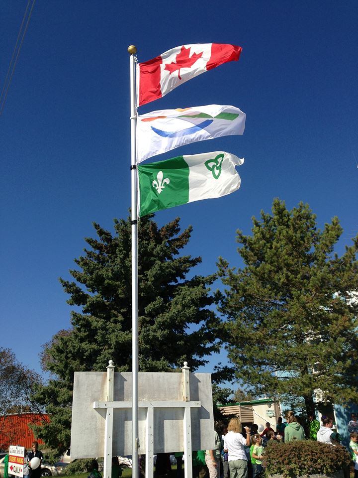 drapeau franco-ontarien