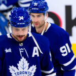 Auston Matthews et John Tavares