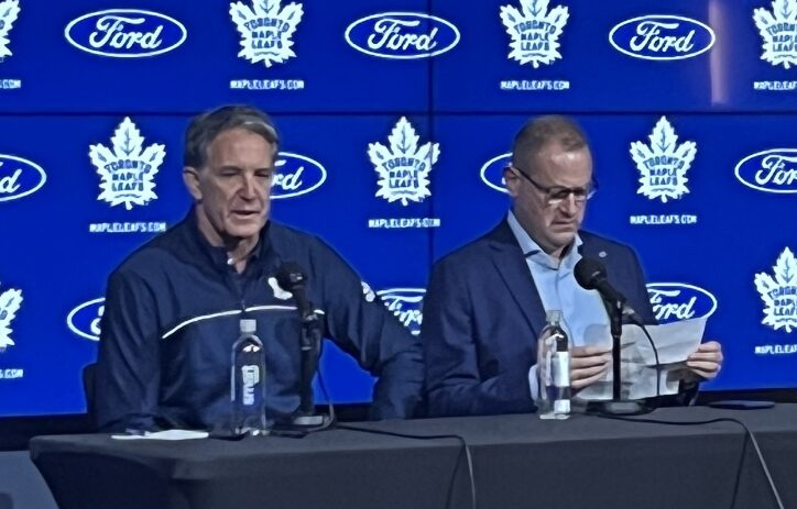 Brendan Shanahan et Brad Treliving