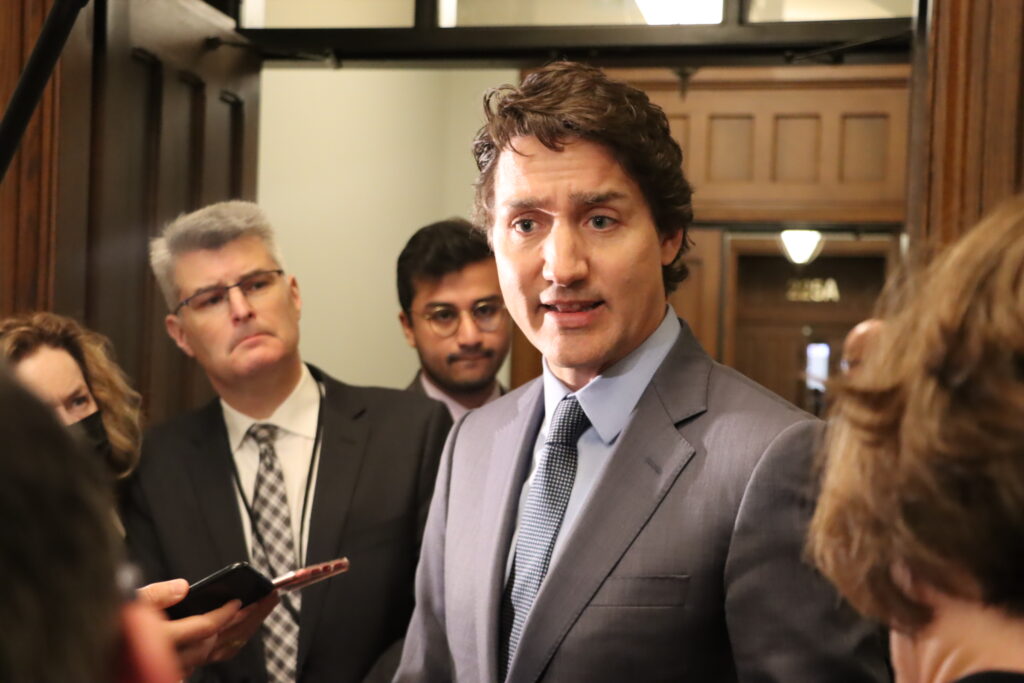 colline, Justin Trudeau