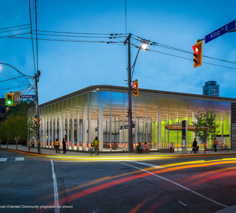 Metrolinx, Ligne Ontario, station de métro Corktown