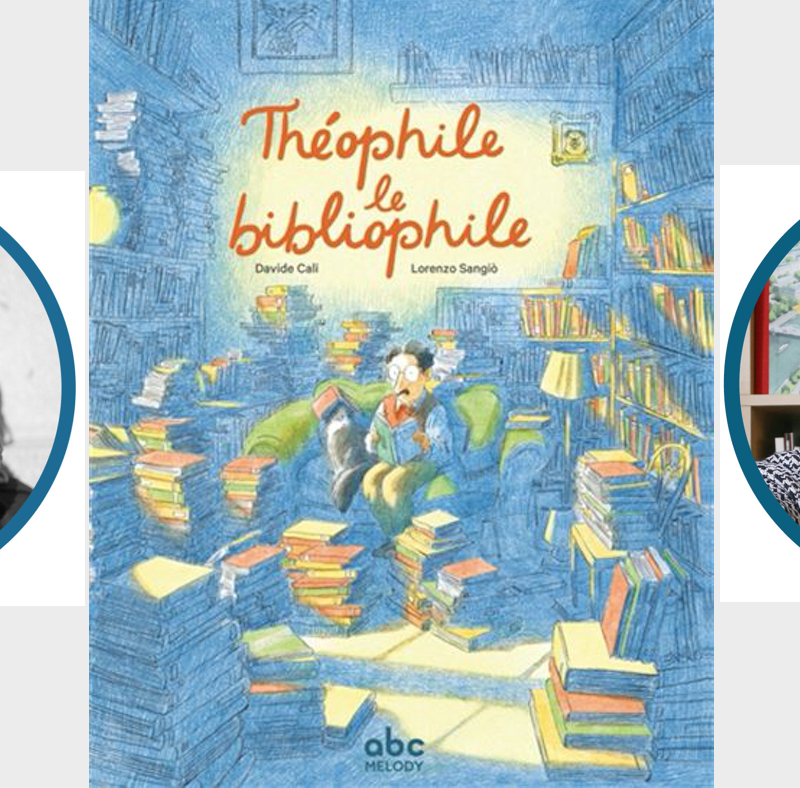 Davide Cali, Théophile le bibliophile, album illustré par Lorenzo Sangio