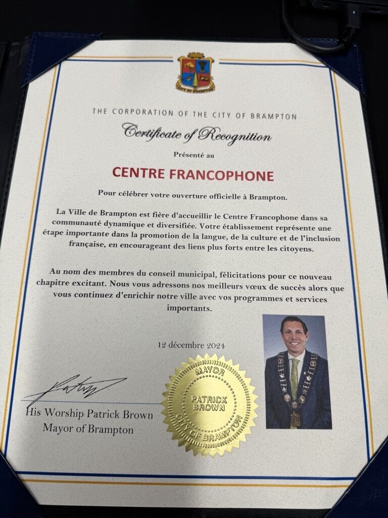 Centre francophone Brampton