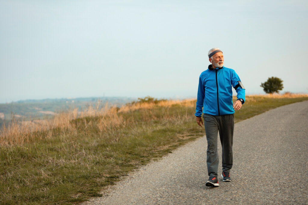 marcher, dépression