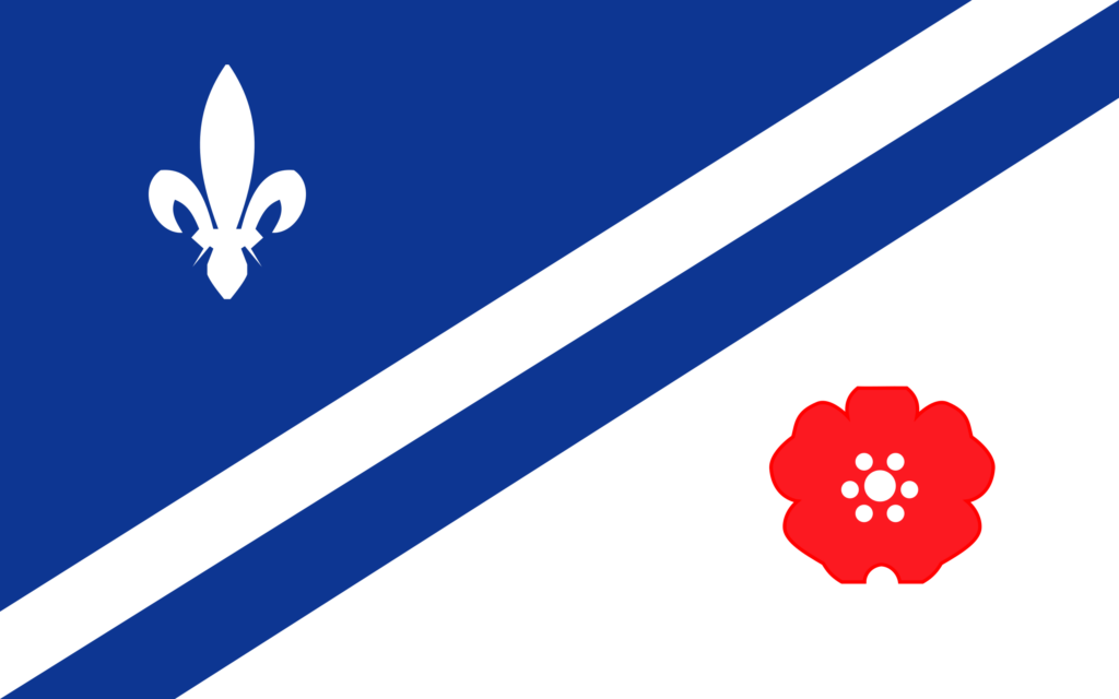 drapeaux francophones de l'Ouest