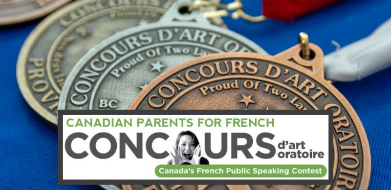 bilinguisme, concours oratoire, Canadian Parents for French
