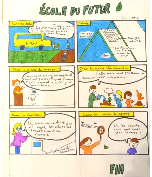 villes écologiques concours BD