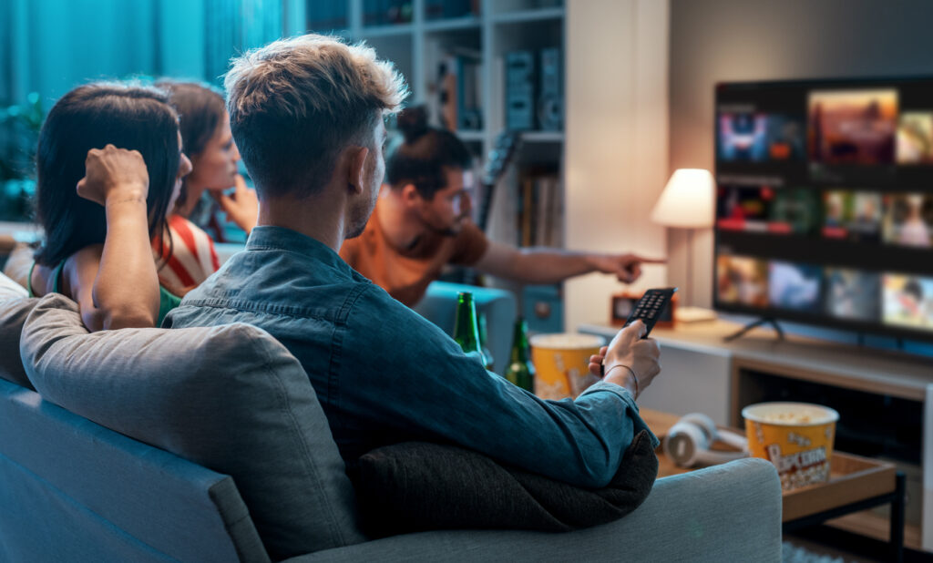 contenu, télévision, plateformes