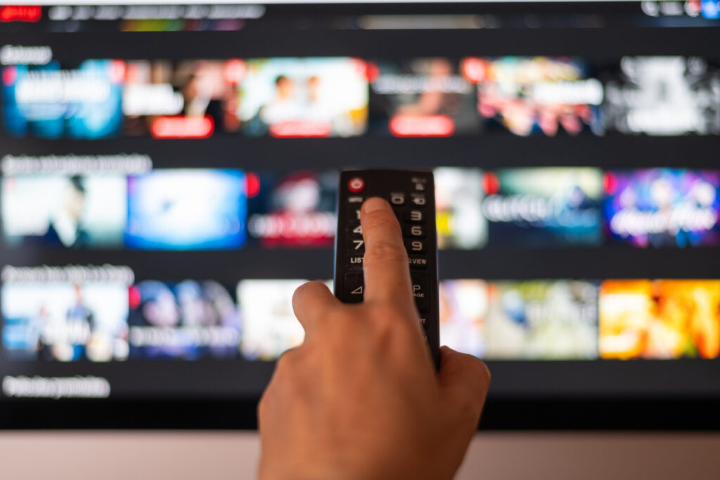 contenu, télévision, plateformes