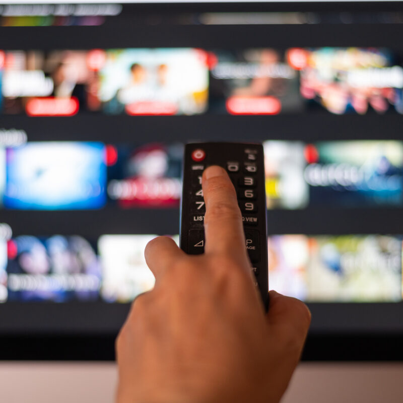contenu, télévision, plateformes