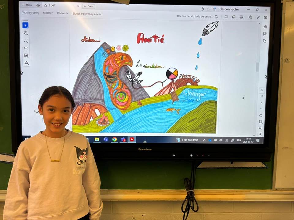 école Pierre-Elliott-Trudeau, concours Imaginez le Canada