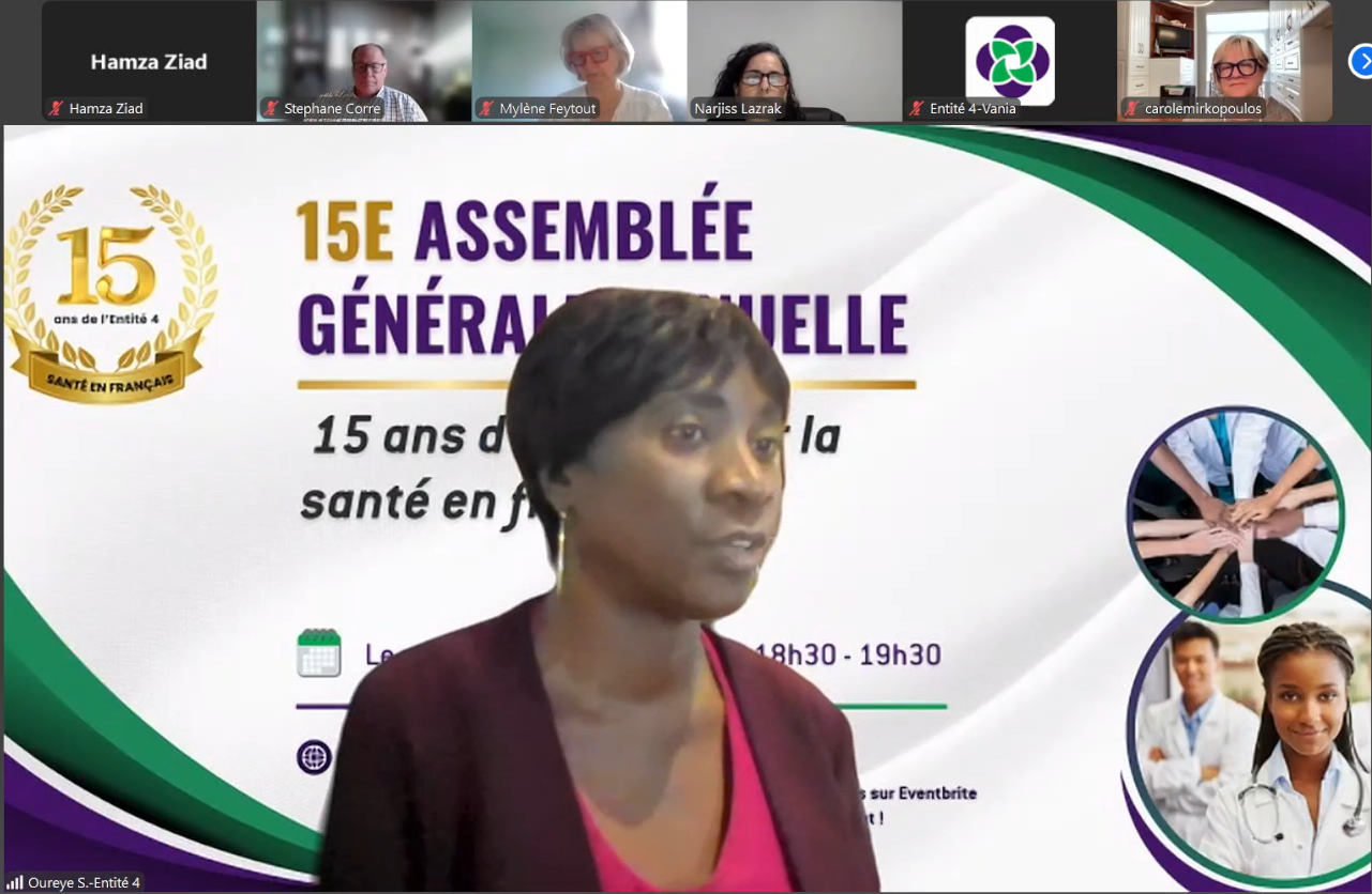 15 ans d’action pour la santé en français: l’Entité 4 trace les ...