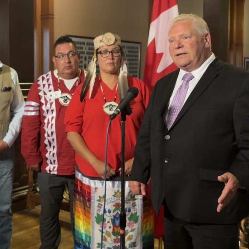 Premières Nations, autochtones, Doug Ford