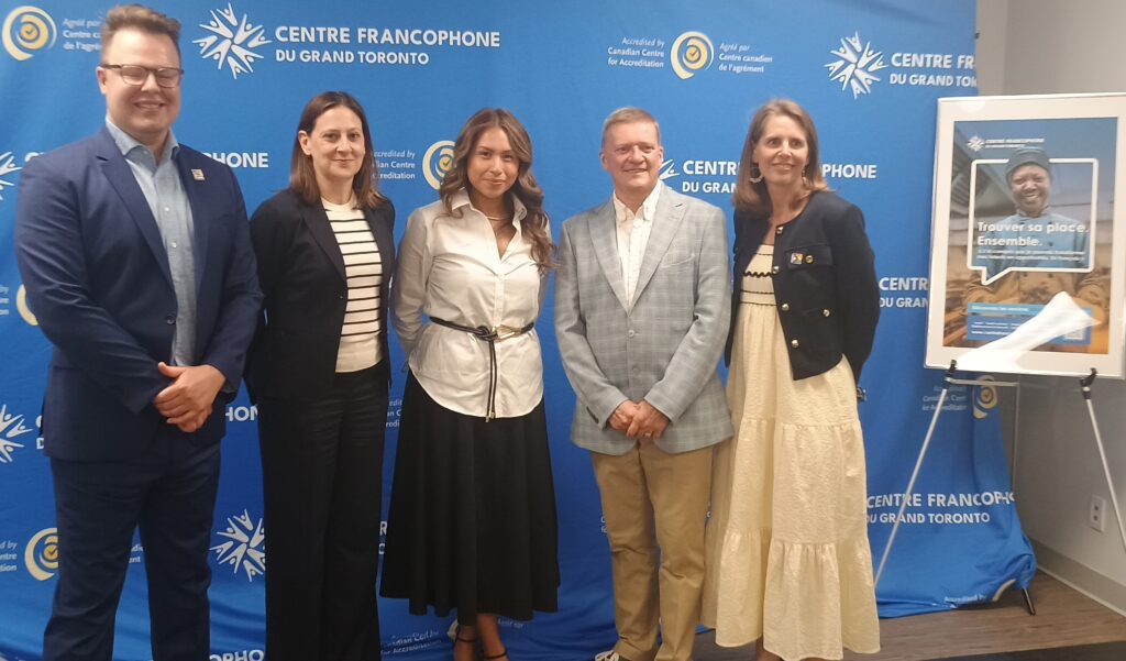 Centre francophone, CFGT, affichage