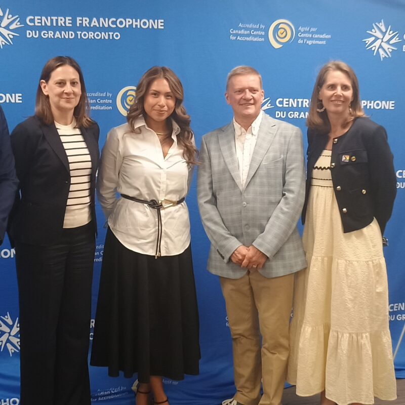 Centre francophone, CFGT, affichage