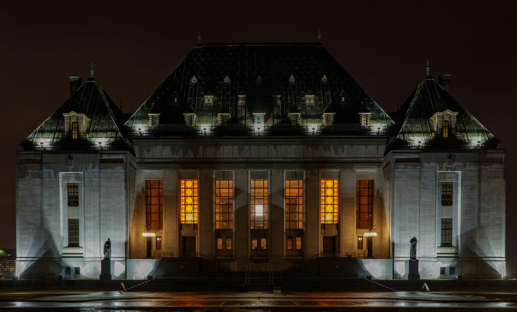 jugements, Cour suprême du Canada