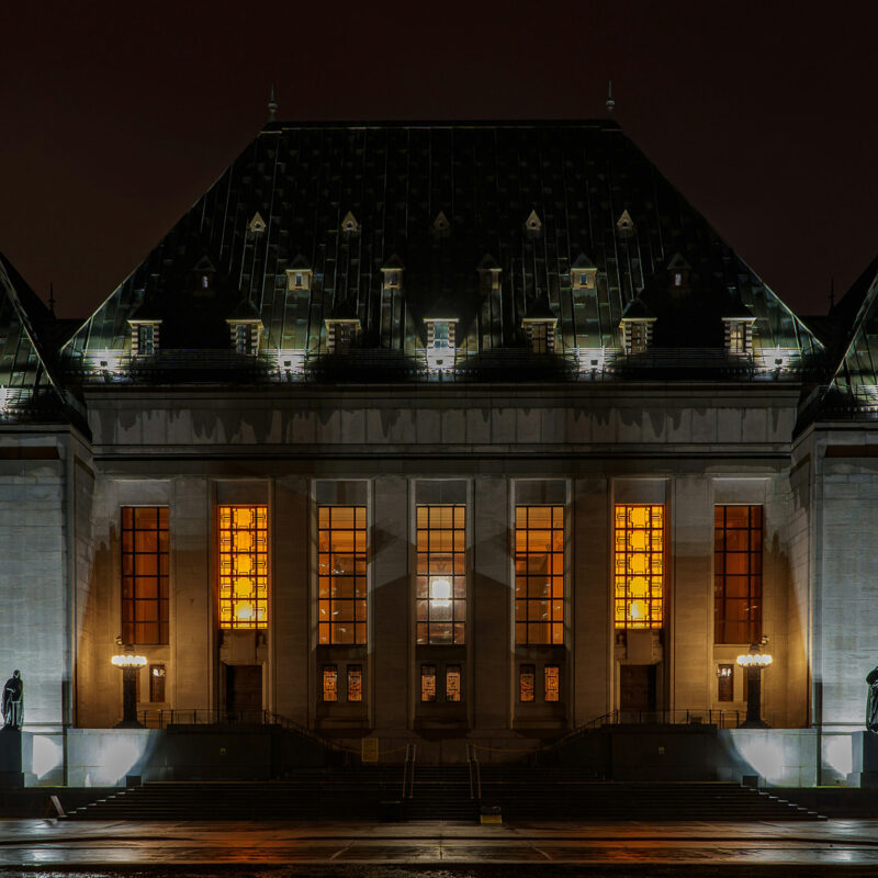 jugements, Cour suprême du Canada