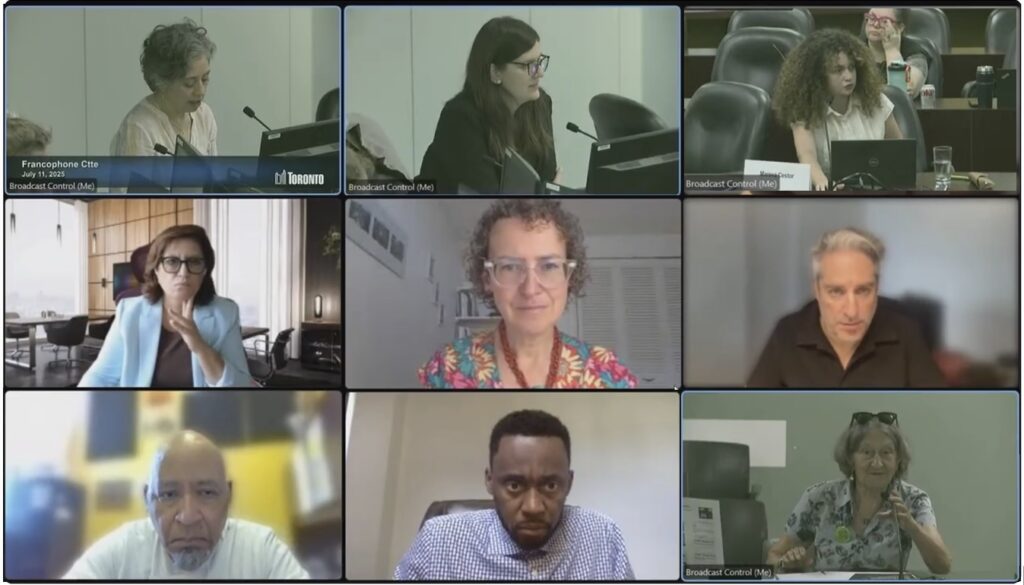 Comité consultatif des affaires francophones de la Ville de Toronto