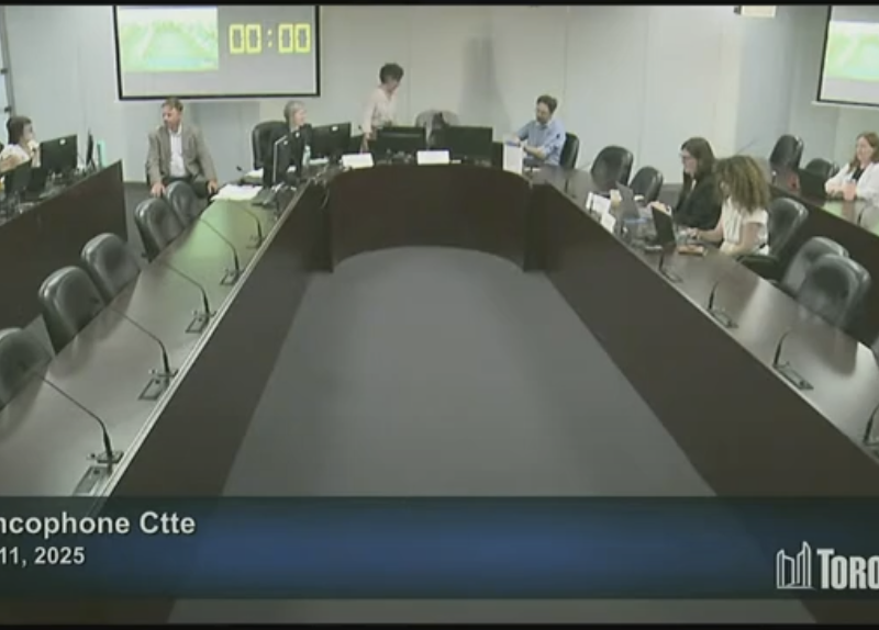 Comité consultatif des affaires francophones de la Ville de Toronto