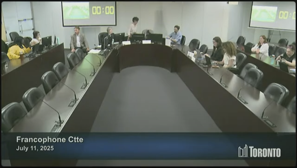 Comité consultatif des affaires francophones de la Ville de Toronto