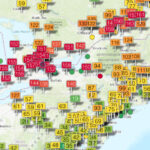 particules fines, santé, fumée de feux de forêts