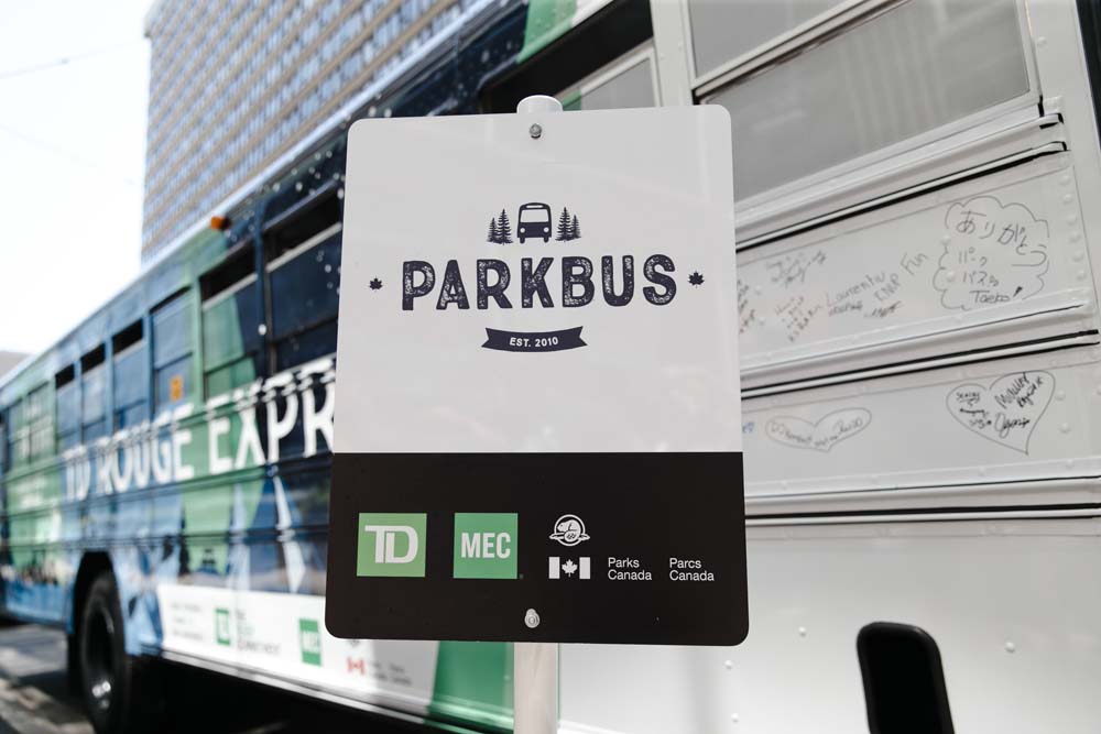 Parkbus, tourisme durable, parcs provinciaux
