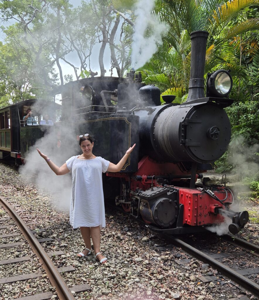 barbade Plantation Abbaye Saint Nicholas et son train a vapeur