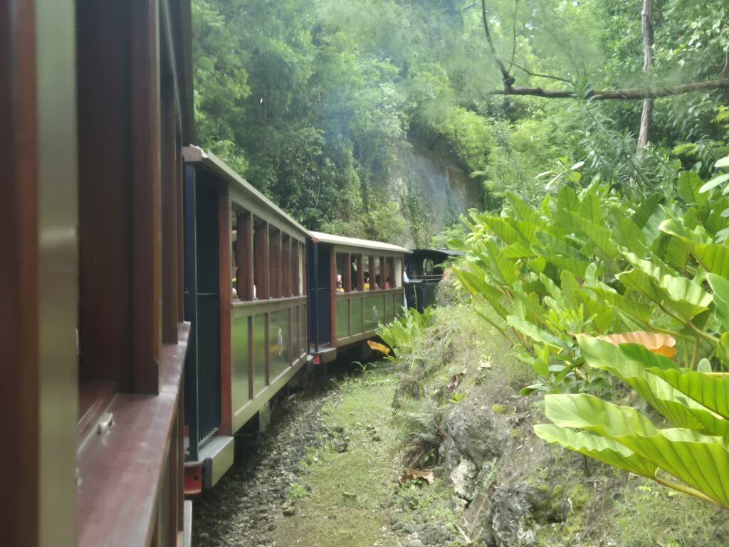barbade Plantation Abbaye Saint Nicholas et son train a vapeur