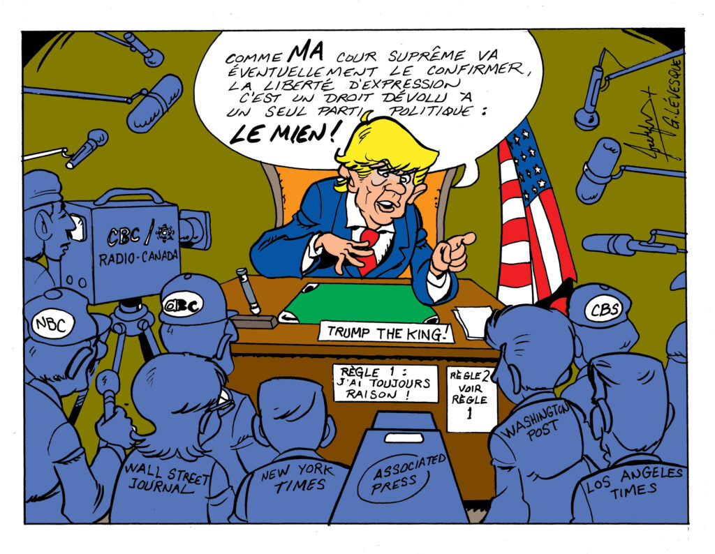 Trump, primauté du droit