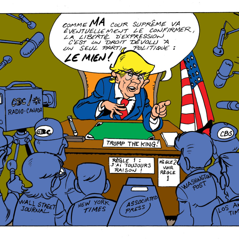 Trump, primauté du droit