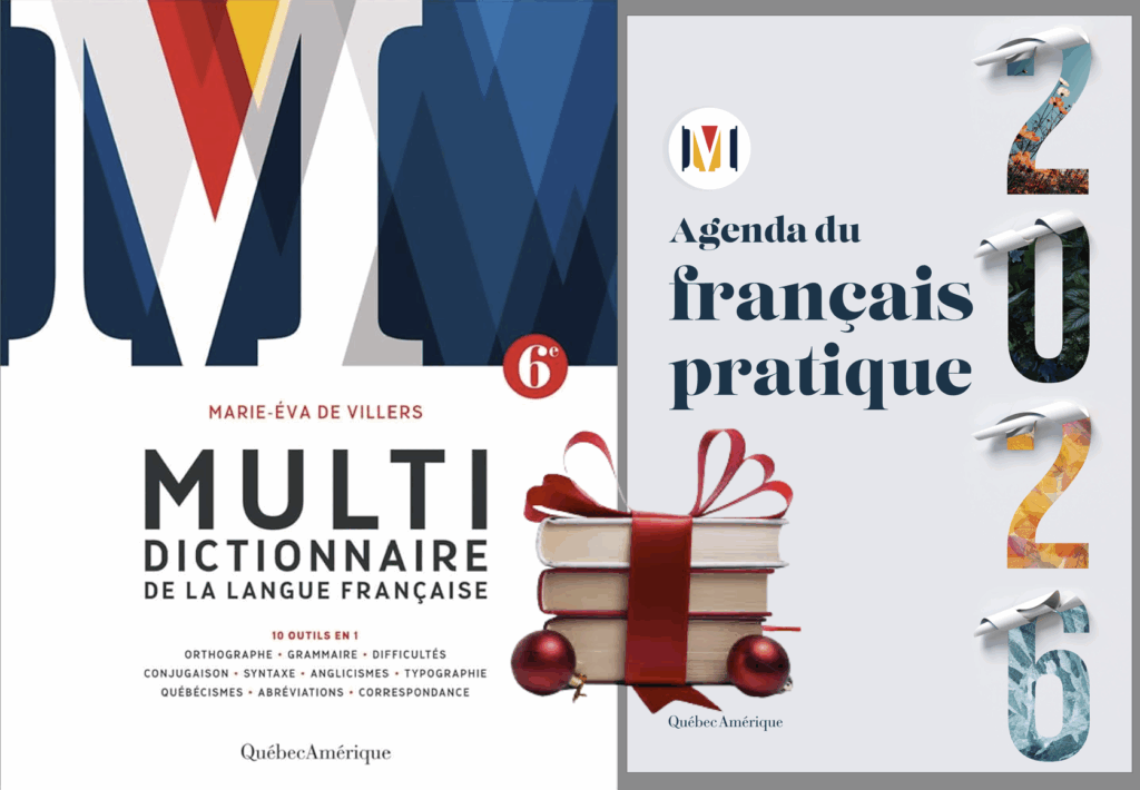 Marie-Éva de Villers et Olivier Bilodeau, Agenda du français pratique 2026