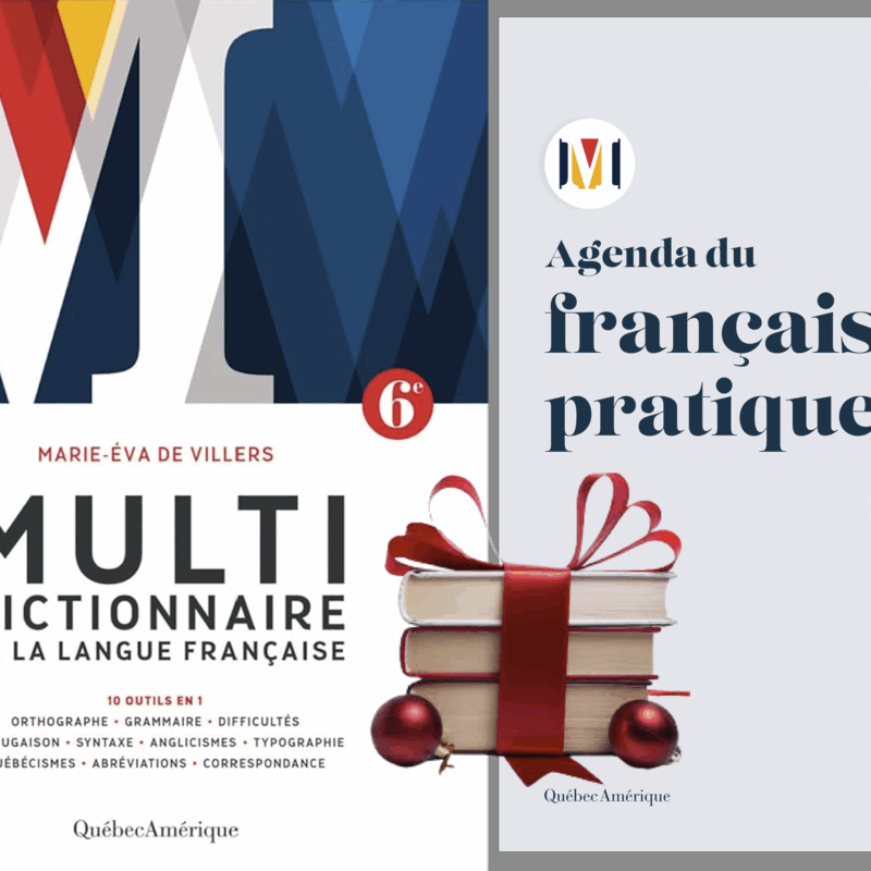 Marie-Éva de Villers et Olivier Bilodeau, Agenda du français pratique 2026