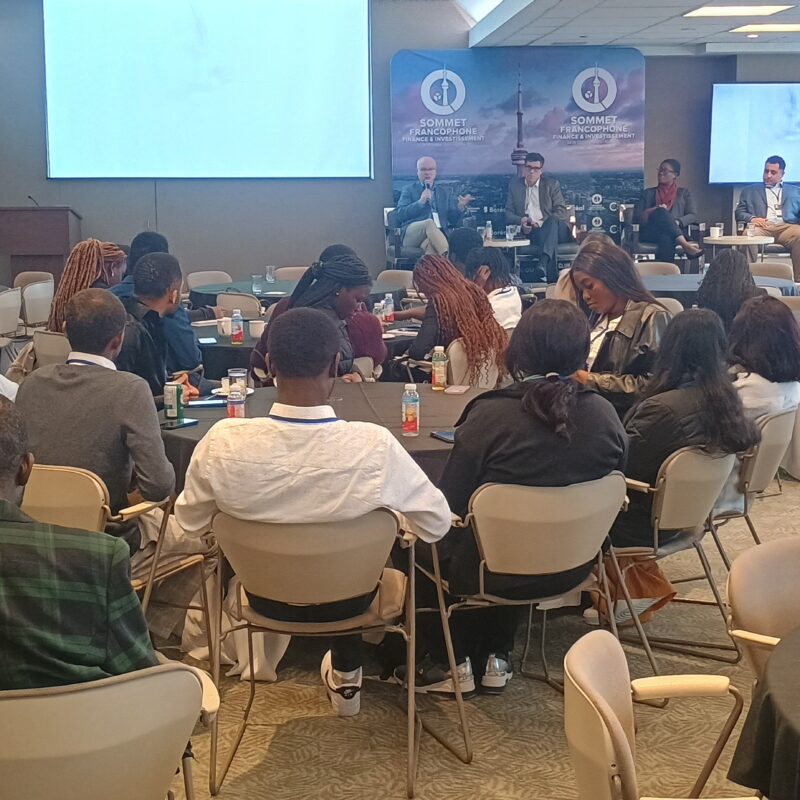 Club canadien de Toronto, Sommet francophone de la finance et de l'investissement