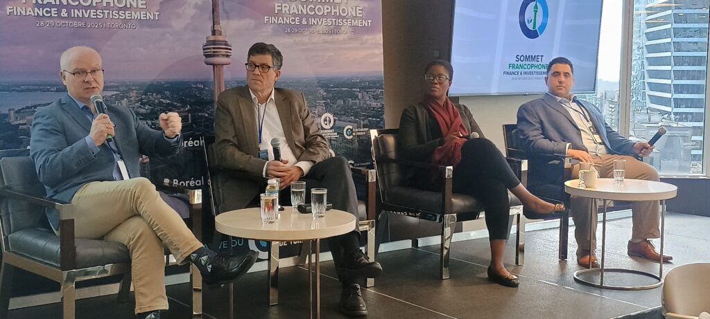 Club canadien de Toronto, Sommet francophone de la finance et de l'investissement