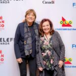 La réalisatrice Léa Pool et la fondatrice et directrice de Cinéfranco, Marcelle Lean.