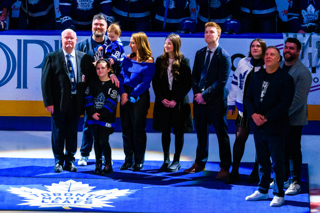 Joe Bowen et sa famille