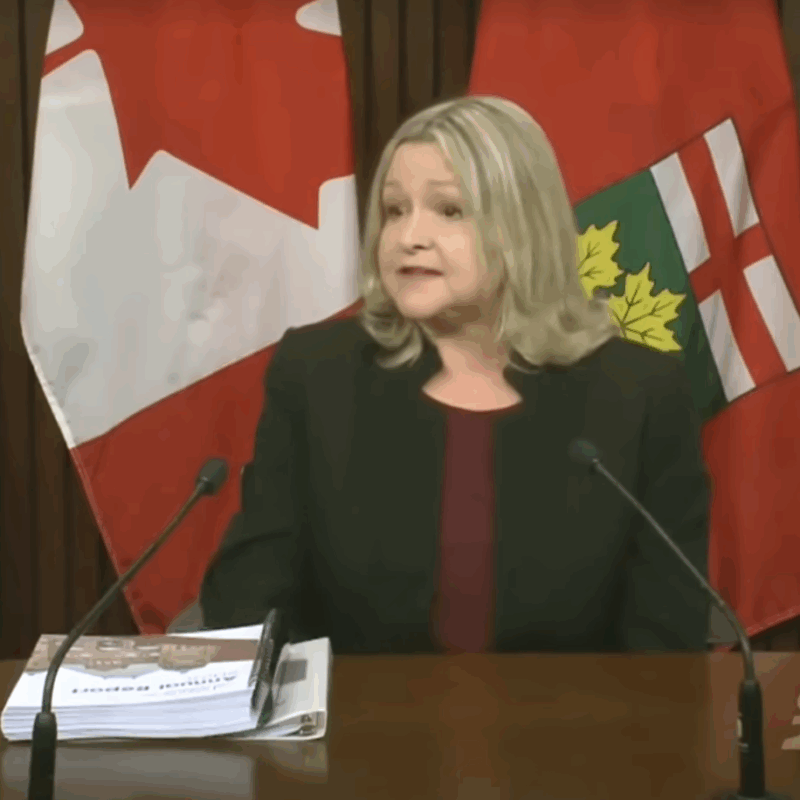 santé, médecins, Shelley Spence, vérificatrice générale de l'Ontario.