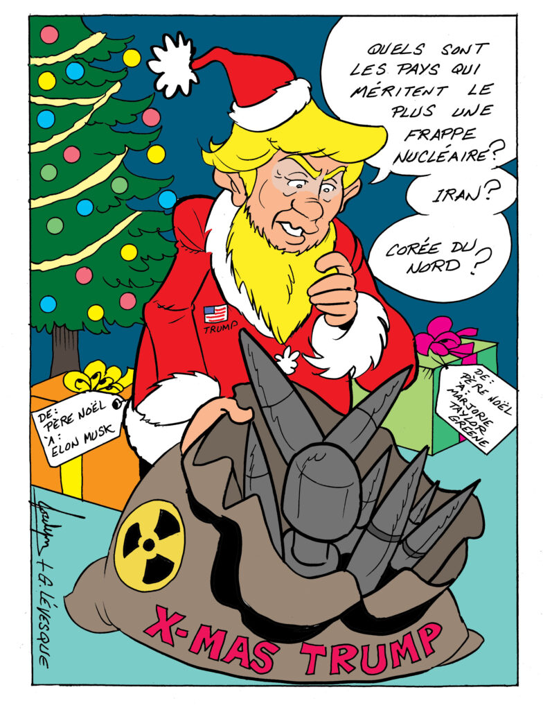 Trump père Noël