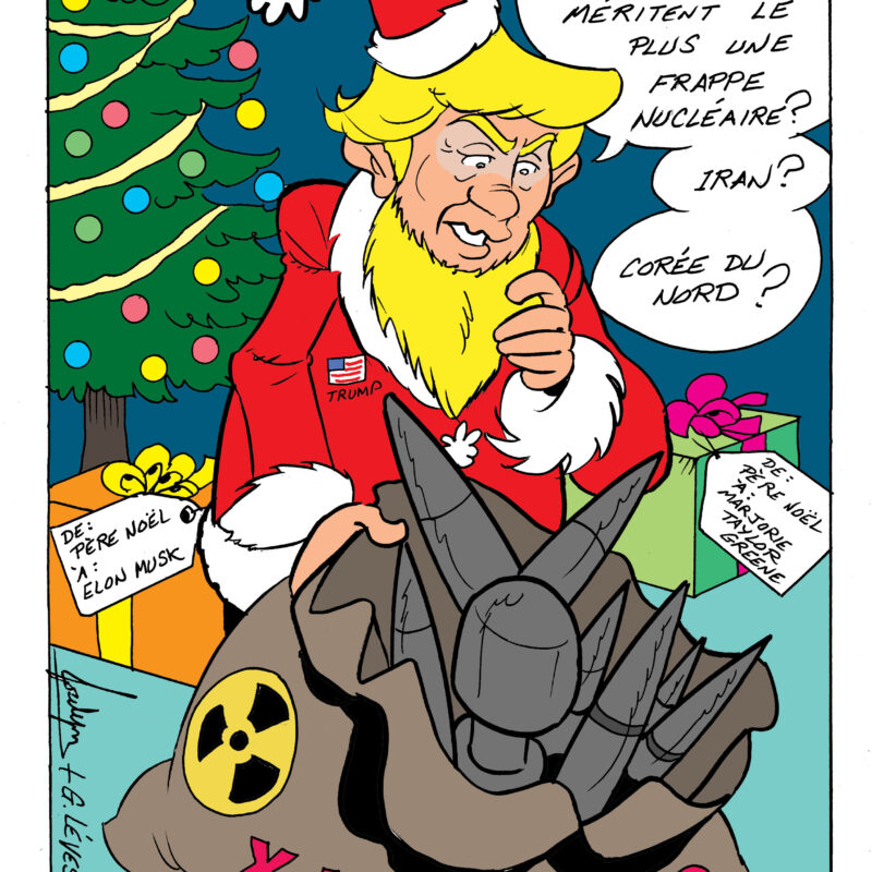 Trump père Noël