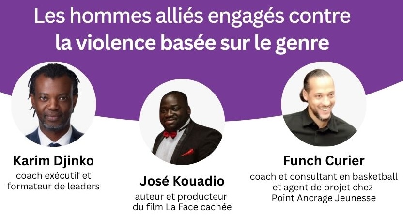 hommes alliés d'Oasis Centre des femmes