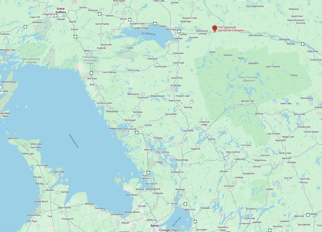 parc provincial Samuel de Champlain