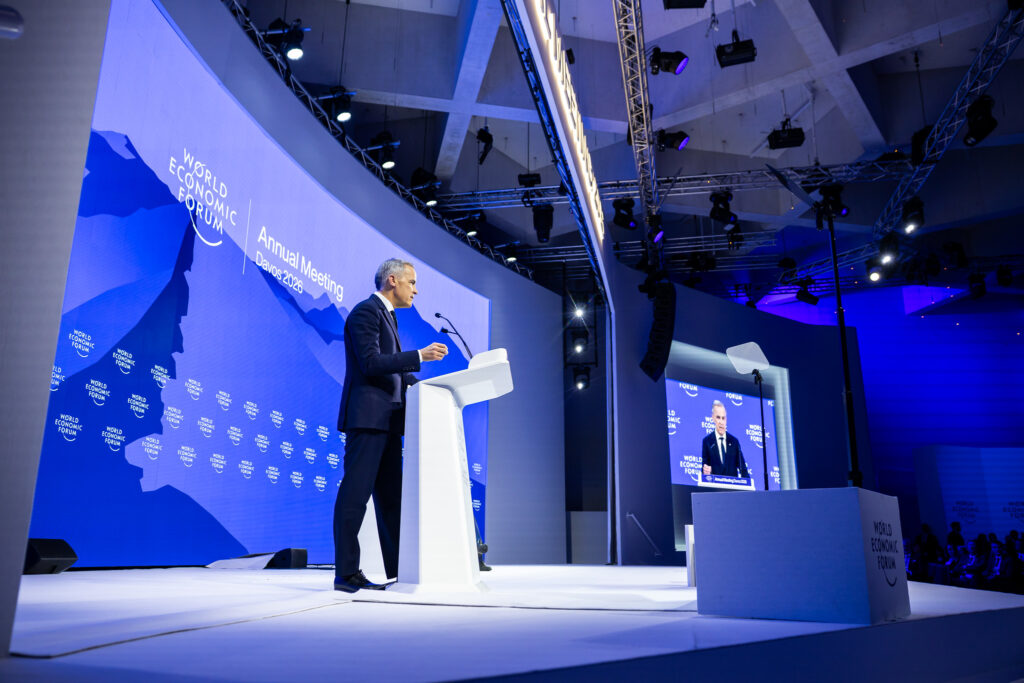 Mark Carney à Davos