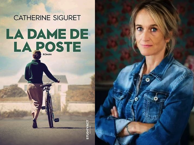 poste, lettre, courrier, Catherine Siguret, La Dame de la poste