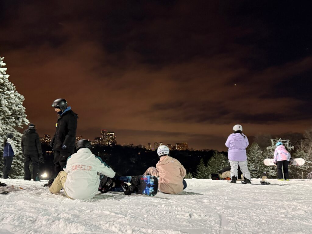 hiver, ski Earl Bales