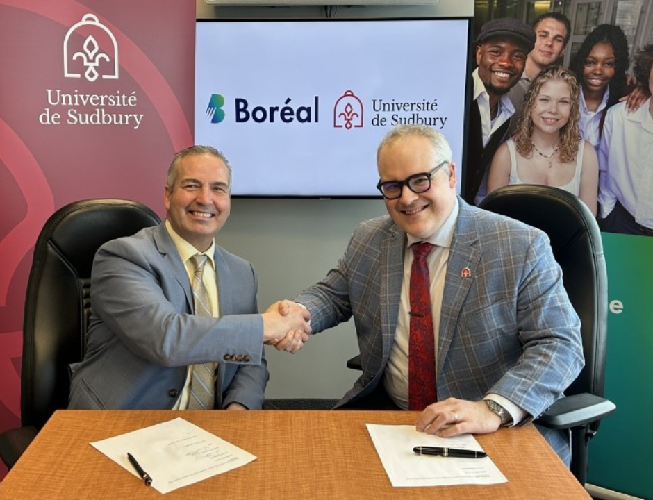 sciences, collège Boréal et université de Sudbury